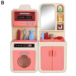 Jouet multifonction de maison de jeu, 1 ensemble, jouet de simulation d'apparence vive, r�frig�rateur ...
