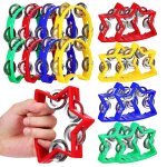 Jouets musicaux pour petite fête, cloches a main, secoueur de tambourin persch, instruments musicaux ... Jouets musicaux pour petite fête, cloches a main, secoueur de tambourin persch, instruments musicaux ...