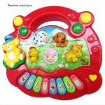 Jouet musical de piano de ferme d'animaux pour enfants, jouet electronique educatif pour bb, orgue ...