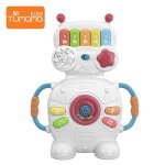 Jouet musical robot piano, jouets musicaux a lumire douce pour les tout - petits de 0 a 3 ans