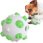 Jouet de nettoyage des dents pour chien, jouet a mcher interactif pour animal de compagnie, brosse a ...