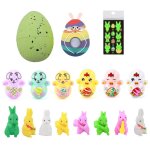 Jouet de p�ques a faire soi - m�me, ¿uf de p�ques, gobelet animal, lapin, ensemble de musique a bulles, ...