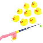 Jouet de p�che magn�tique en forme de canard, ensemble de 9 pi�ces, mod�le animal, bain, b�b�, enfant, ...