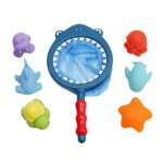 Jouets de p�che sac r�seau ramasser canard et poisson enfants jouet cours de natation et� jouer bain ...