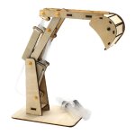 Jouet pelleteuse educative pour enfants, mod�le de bricolage r�aliste, am�lioration des capacit�s pratiques, ...