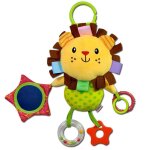 Jouet en peluche animal mignon pour poussette de b�b�, hochet en peluche, simulation de pendentif de ...