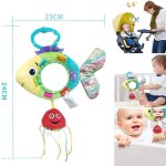 Jouet en peluche pour bébé garçon et fille, hochets, siège de voiture, poisson miroir, poussette suspendue, ... Jouet en peluche pour bébé garçon et fille, hochets, siège de voiture, poisson miroir, poussette suspendue, ...