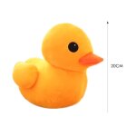 Jouets en peluche canard de dessin anim� pour enfants, fabrication habile, forme mignonne, jouet animal ...