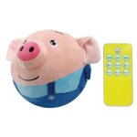 Jouet en peluche coule en forme de overpour animaux de compagnie, lavable, aste par usb. blue pig. Jouet en peluche coule en forme de overpour animaux de compagnie, lavable, aste par usb. blue pig.
