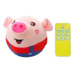 Jouet en peluche coule en forme de overpour animaux de compagnie, lavable, aste par usb. smiling red ... Jouet en peluche coule en forme de overpour animaux de compagnie, lavable, aste par usb. smiling red ...
