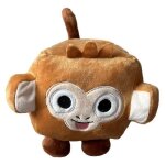 Jouet en peluche cr�atif pour enfants, cadeau de no�l, poup�e d�corative - brun