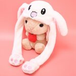 Jouet en peluche créatif et utile, nouveau style attrayant pour enfants, oreilles mobiles, chapeau de ... Jouet en peluche créatif et utile, nouveau style attrayant pour enfants, oreilles mobiles, chapeau de ...