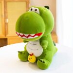 Jouet en peluche de dinosaure mignon et drle pour femmes et hommes avec coussins pour dormir et jouets ...