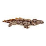 Jouet peluche dkd home decor marron polyester crocodile (46 x 22 x 8 cm) Jouet peluche dkd home decor marron polyester crocodile (46 x 22 x 8 cm)