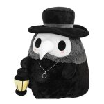 Jouet en peluche de docteur a bouche d'oiseau de la peste, corbeau de la peste, infirmire d'halloween, ...