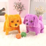Jouet en peluche electrique pour chien, 1 pice, nouveau, animal en peluche, musique electronique, chiot, ...