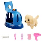 Jouet en peluche electrique pour enfants, chien, lapin, chiot, marche, animal de compagnie interactif, ...