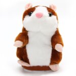 Jouet en peluche pour enfants, hamster parlant, mignon, enregistrement sonore, poupe educative, cadeau ...
