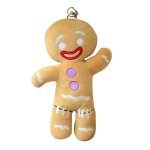 Jouet en peluche pour homme en forme de bonhomme en pain d'pice, dessin anim, animal en peluche, oreiller ...