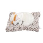 Jouet en peluche imitation animal chat, groupe de poup�e chat mignon, mod�le de voiture, ornements, cadeau ...