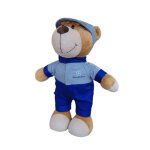 Jouets en peluche mercedes - benz bear wear teddy mercedes - benz bear doll 4s shop doll gift 28cm