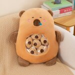 Jouet en peluche mignon de cochon lapin chat dessin anim� nouveau sac de collations pour couchage oreiller ...