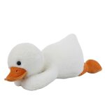 Jouet en peluche mignon de grand canard blanc pour enfants coussin de sommeil apaisant d�coration de ...