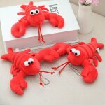 Jouet en peluche mignon de petit crabe de dessin animé créatif en forme de canard echarpe de 14 cm couleur ... Jouet en peluche mignon de petit crabe de dessin animé créatif en forme de canard echarpe de 14 cm couleur ...