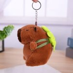 Jouet en peluche mignon de petite loutre amuse cadeau cratif et mignon en plastique pour cl avec sac ...