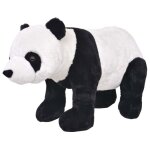Jouet en peluche panda noir et blanc xxl