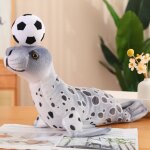 Jouet en peluche phoque otarie top ball, poupe ocean park, cadeau pour enfants joint suprieur gris ...