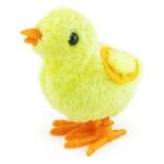 Jouet en peluche � remonter, poulet en peluche, horloge, poussin � remonter, jouet de no�l, remplissage, ...