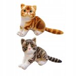 Jouets en peluche simulation de chat jouets en peluche