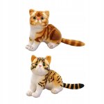 Jouets en peluche simulation de chat jouets en peluche