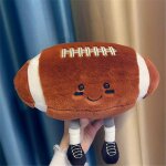 Jouets en peluche de sport amusants, poupee de rugby de sport, jouet en peluche, decoration de canape, ... Jouets en peluche de sport amusants, poupee de rugby de sport, jouet en peluche, decoration de canape, ...