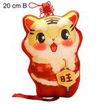 Jouet en peluche tigre en forme classique, en pp et coton, a collectionner, mascotte de tigre, pour le ...