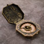 Jouet de pirate boussole nautique, 1 pice, costume de capitaine pirate, accessoires de dcoration de ...