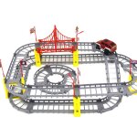 Jouets de piste de chemin de fer magique, bricolage, vari�t� de vitesse electrique, mod�le de train de ...