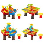 Jouets de plage pour enfants, jeu de sable pour bbs, table de jeu, bac a sable de jardin