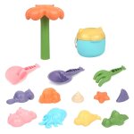 Jouets de plage en plastique souple pour bébé, sac en filet pour enfants, ensemble de jeu de bain, chariot ... Jouets de plage en plastique souple pour bébé, sac en filet pour enfants, ensemble de jeu de bain, chariot ...