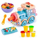 Jouet en plastique pour faire semblant de jouer, avec effets lumineux colors et amusants, train de musique, ...