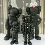 Jouet en plastique kaws de luxe a la mode avec ours mena�ant pour salon et table de travail cadeau de ...