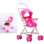Jouets pour poup�e rose haute qualit�, livraison gratuite, vente en gros, marque sup�rieure, poussette, ...
