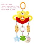 Jouets de poussette pour b�b�, perles suspendues, cloche de lit, jouet en peluche, sonnerie a main, d�coration ...