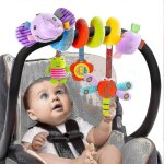 Jouets pour poussettes et si�ges auto pour b�b�s, jouets en spirale pour poussettes, jouets a clipser ...
