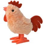 Jouet de poussin a remonter, 1 pice, super mignon, saut, peluche douce, animal en peluche, cadeau pour ...