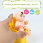 Jouet de pulvérisation d'eau pour enfants, jouet de toilette pour faire pipi au garçon, jouet de blague ... Jouet de pulvérisation d'eau pour enfants, jouet de toilette pour faire pipi au garçon, jouet de blague ...