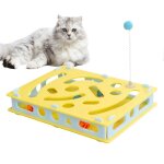 Jouet puzzle pour chat, jouet interactif et intelligent pour stimuler le chat, jeu de creusement avec ...