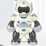 Jouet radiocommand� educatif enfant lumi�re et son robot amusant 5 couleurs yonis