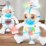Jouet robot electrique rotatif a 360 degrés, figurines de docteur en danse avec musique légère, voiture ... Jouet robot electrique rotatif a 360 degrés, figurines de docteur en danse avec musique légère, voiture ...